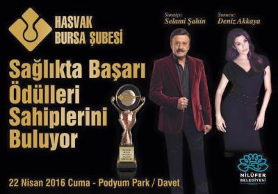 HASVAK Bursa Şubesi Sağlıkta Başarı Ödülleri Gecesi-2